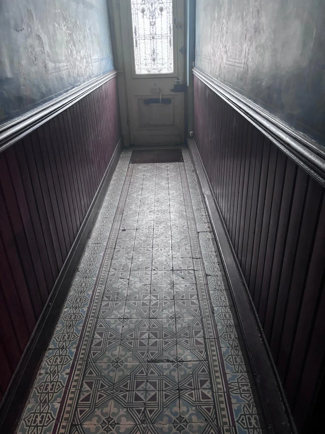 Avant travaux - Entrée & escalier