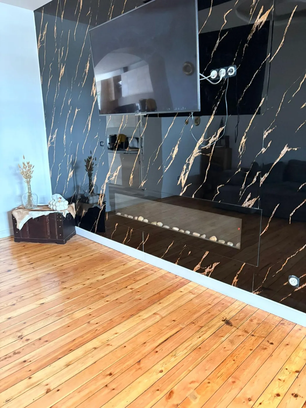 Après rénovation - Séjour haut de gamme